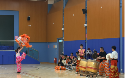 Women lion dancers take the stage in Hong Kong